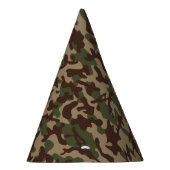 Chapeaux De Fètes Camouflage en bois profond (Droite)