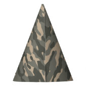 Chapeaux De Fètes Camouflage gris (Dos)