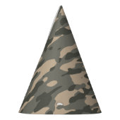 Chapeaux De Fètes Camouflage gris (Gauche)