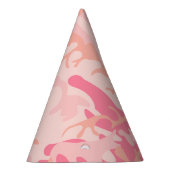 Chapeaux De Fètes Camouflage rose, Armée (Droite)