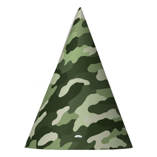 Chapeaux De Fètes Camouflage vert (Gauche)
