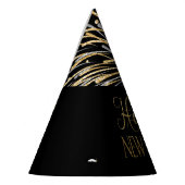 Chapeaux De Fètes Campagne Noir & Or Réveillon du Nouvel An (Gauche)