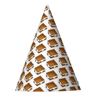 Chapeaux De Fètes Campfire S'mores Marshmallow Smores Fête d'anniver