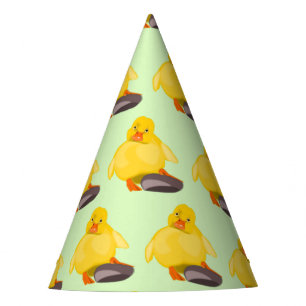 Chapeaux De Fètes Canard jaune mignon