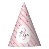 Chapeaux De Fètes "Candy Gingerbread Maison rose Anniversaire (Devant)