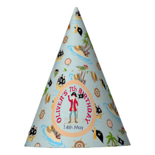 Chapeaux De Fètes Capitaine de la fête d'anniversaire du navire pira