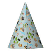 Chapeaux De Fètes Capitaine de la fête d'anniversaire du navire pira (Dos)