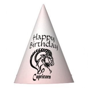 Chapeaux De Fètes Capricorne Chèvre de mer Zodiac Anniversaire
