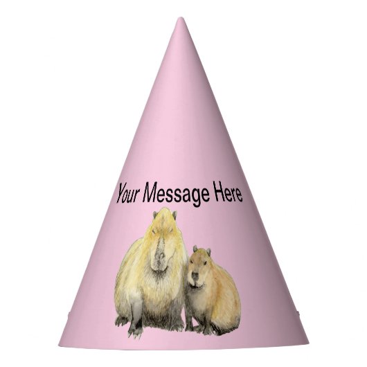 Chapeaux De Fètes Capybara (Devant)