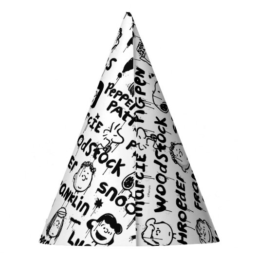 Chapeaux De Fètes Caractères arachide Motif Graffiti (Dos)