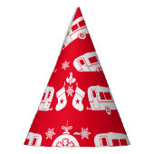 Chapeaux De Fètes Caravan Joyeux Camping de Noël (Gauche)