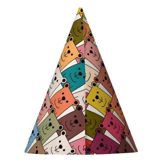 Chapeaux De Fètes Caricature de l'ours en peluche (Dos)