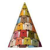 Chapeaux De Fètes Caricature de l'ours en peluche (Devant)