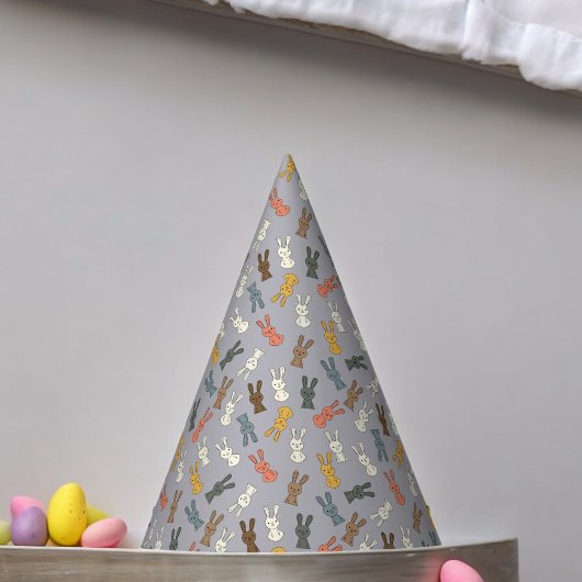 Chapeaux De Fètes Caricature lapin de Pâques