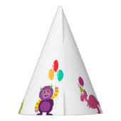Chapeaux De Fètes Caricature monstre mignon de lille fête d'annivers (Dos)