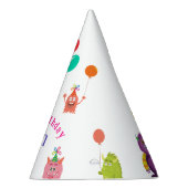 Chapeaux De Fètes Caricature monstre mignon de lille fête d'annivers (Droite)