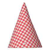 Chapeaux De Fètes Carnaval White Houndstooth (Droite)