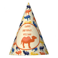 Cartoon Camel Orange Bactrian 2 Humps Personnalisé