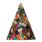 Chapeaux De Fètes Cartoon Harry Potter Caractère Toss Motif (Dos)