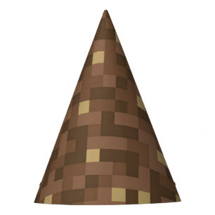 Chapeaux De Fètes Casquette Brown Pixel Party