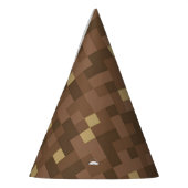 Chapeaux De Fètes Casquette Brown Pixel Party (Gauche)