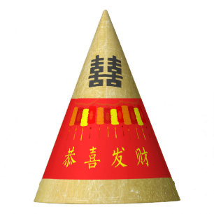 Chapeaux De Fètes Casquette chinois de partie de nouvelle année