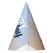 Chapeaux De Fètes Casquette classique de fête d'anniversaire du cône (Dos)