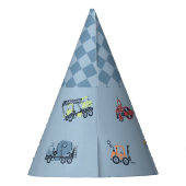 Chapeaux De Fètes Casquette d'anniversaire du camion de construction (Dos)