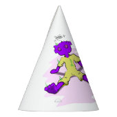 Chapeaux De Fètes Casquette d'anniversaire monstre (Gauche)