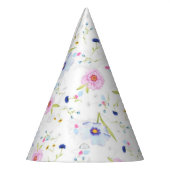 Chapeaux De Fètes Casquette de  de papier Motif de fleurs (Gauche)