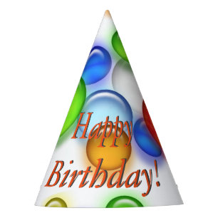 Chapeaux De Fètes Casquette de fête - Bulles d'anniversaire