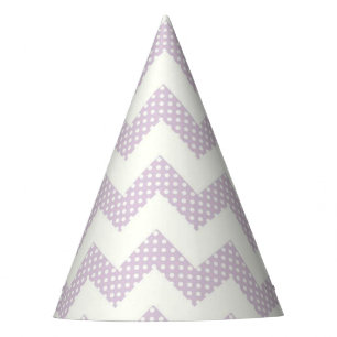 Chapeaux De Fètes Casquette de fête/Chevron et Pois