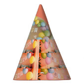 Chapeaux De Fètes Casquette de fête d'anniversaire conique pour enfa (Droite)