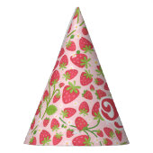 Chapeaux De Fètes Casquette de fête d'anniversaire de fraise (Gauche)