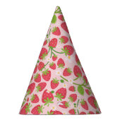 Chapeaux De Fètes Casquette de fête d'anniversaire de fraise (Droite)