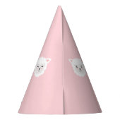 Chapeaux De Fètes Casquette de fête d'anniversaire de lama (Dos)