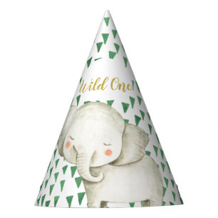 Chapeaux De Fètes Casquette de fête d'anniversaire de Wild One Safar