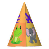 Chapeaux De Fètes Casquette de fête d'anniversaire d'inspiration ani (Dos)