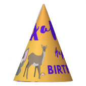 Chapeaux De Fètes Casquette de fête d'anniversaire d'inspiration ani (Gauche)