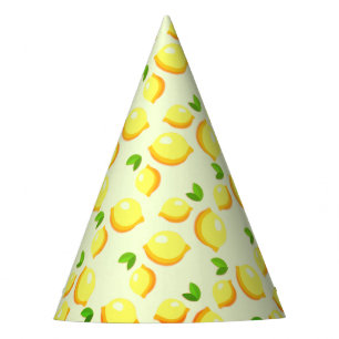 Chapeaux De Fètes Casquette de fête des citrons jaunes - frais