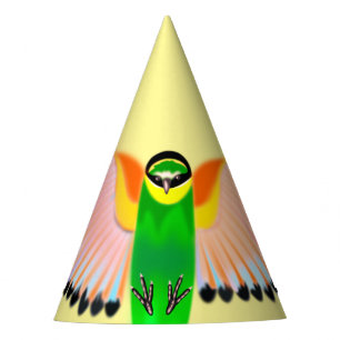Chapeaux De Fètes Casquette de fête des oiseaux colorés - Vos couleu