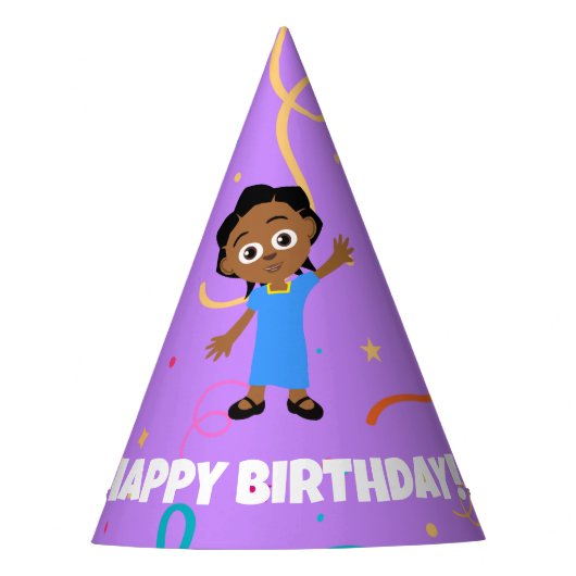 Chapeaux De Fètes Casquette de la fête d'anniversaire d'Akili (Devant)