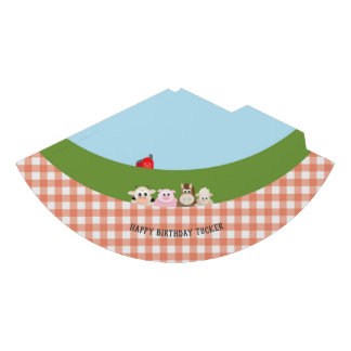 Chapeaux De Fètes Casquette de la fête d'anniversaire de la ferme