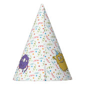 Chapeaux De Fètes Casquette de la fête d'anniversaire de Monster (Dos)