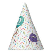 Chapeaux De Fètes Casquette de la fête d'anniversaire de Monster (Droite)