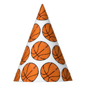Chapeaux De Fètes Casquette de la fête de basket-ball (Devant)