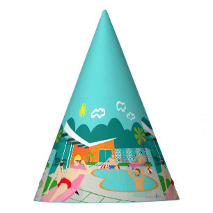 Chapeaux De Fètes Casquette de la fête de la fête de la piscine gay 