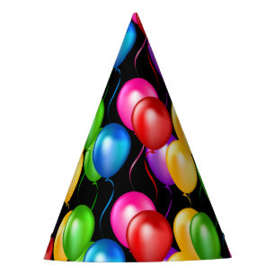 Chapeaux De Fètes Casquette de la fête des ballons d'anniversaire