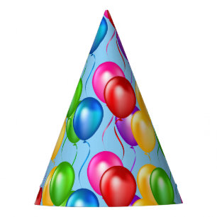 Chapeaux De Fètes Casquette de la fête des ballons d'anniversaire