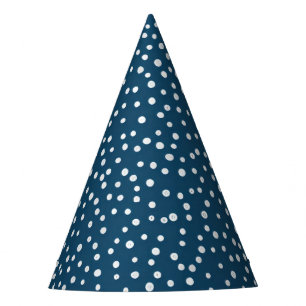Chapeaux De Fètes Casquette de la fête des Dots Bleus